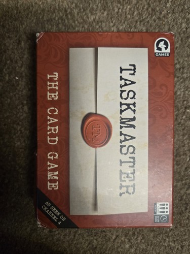 Taskmaster the card game - taskmaster,