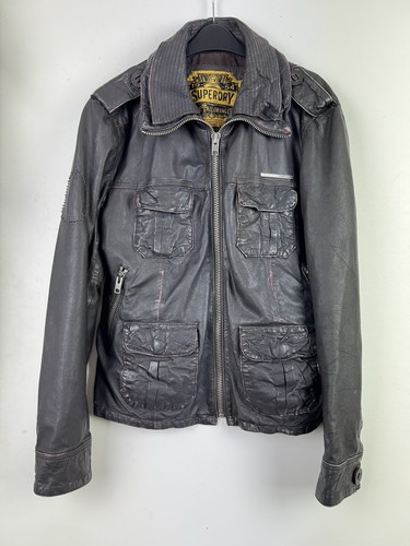 Superdry mens brad leather - mens,