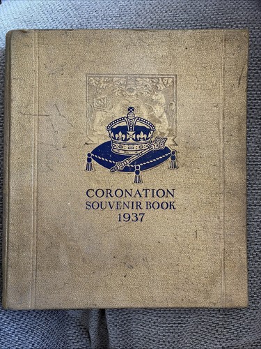 1937 coronation souvenir - coronation,