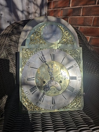 Antique grandfather clock - grandfather,