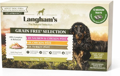Langham grain free wet dog - grain,