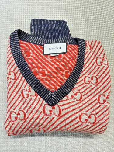 Gucci red jumper - red, 8/10