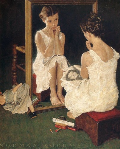 Girl mirror norman - girl,