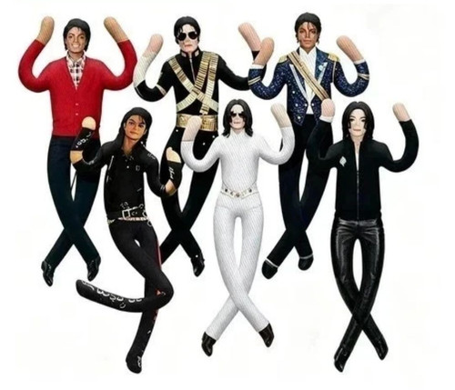 28cm michael jackson cosplay - michael,
