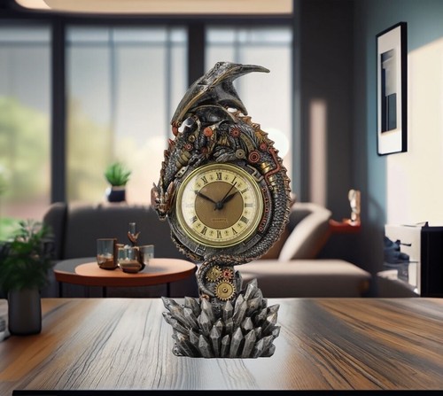 Steampunk dragon mantel - dragon,