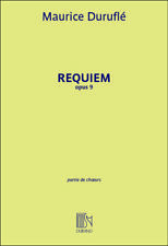 Requiem Opus 9 - Choral Score