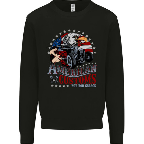 American customs hot rod - american,