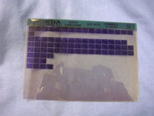 Honda sfx50 sfx 1995 gen - sfx50,