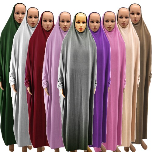 Full cover hooded abaya long - full,