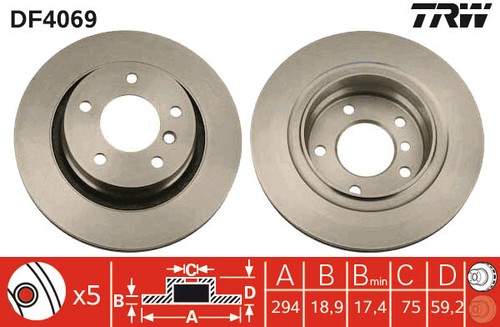 New brake disc for - 2x,