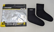 CRESSI Resilient 3 mm Neoprene Water Diving Wetsuit Aqua Socks Boots XL 44/47