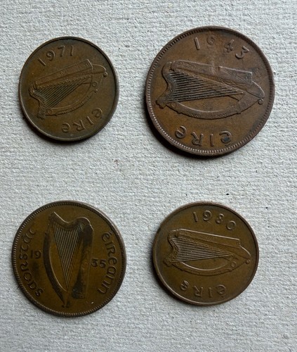 Eire ireland coins - x,