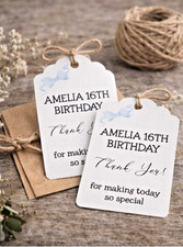 Personalised Birthday Thank