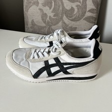 Onitsuka Tiger New York White/Black Trainers UK Size 8