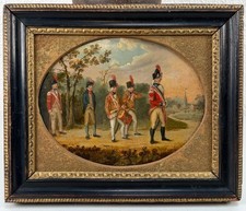 Antique English Oil Painting