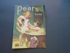 ADVERTISING CARD:  PEARS' SOAP