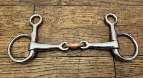 Hanging cheek snaffle - 6”,