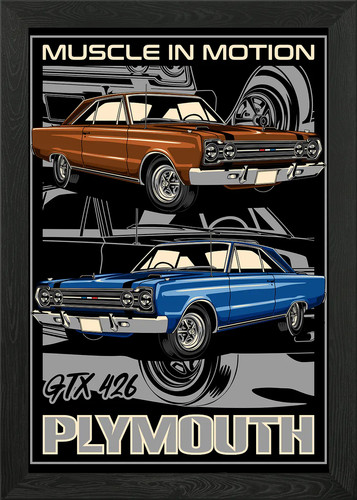 Retro gtx 426 muscle - muscle, car