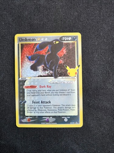 Pokemon tcg umbreon gold star - pokemon,