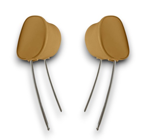 Front headrests with mounting - front,