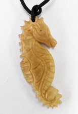 Hand Carved Seahorse Charm