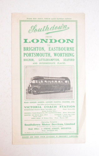 Bus coach timetable sheet - bus,