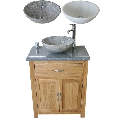Bathroom vanity unit oak - bathroom,