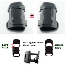 Fits Fiat Ducato 2006-2024 Wing Mirror Cover Protectors Left & Right Pair Side. 