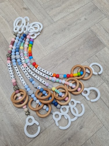 Baby personalised pram - chain,
