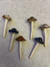 Set Of Six Mushroom