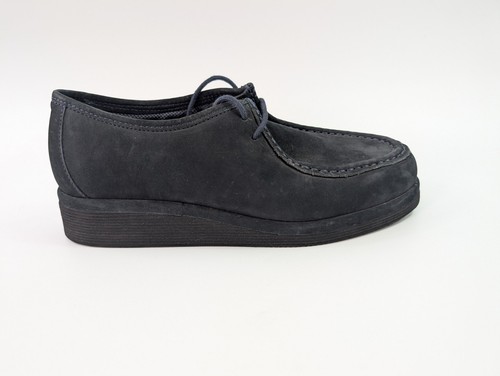 Clarks dark navy suede - k, by