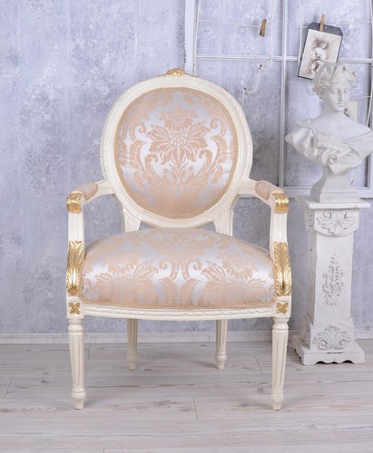 French armchair baroque style - armchair,