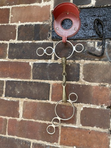 Copper link gag bit - copper,