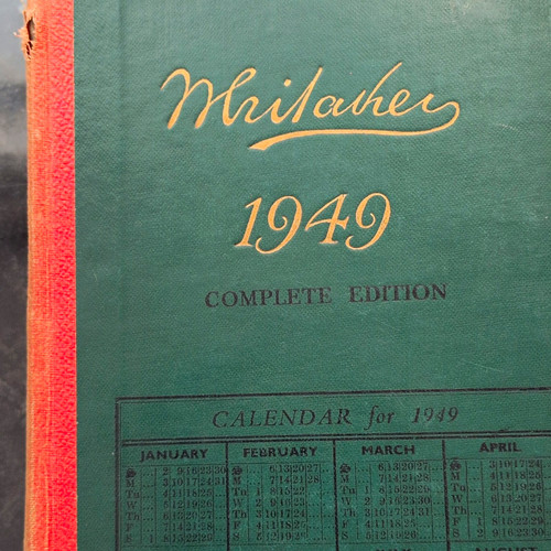 Whitaker almanack 1949 - whitaker's,