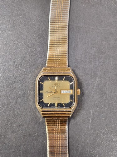 Vintage oris executive crystal - vintage,