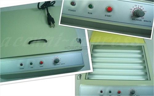 Exposure unit for hot foil - exposure,