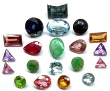 4ct Loose Natural Jewellers Small Setting Stones inc. Ruby & Pink Sapphire