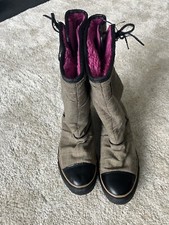 Converse All Star - Chuck Taylor Tartan Pull On Calf Boots UK Size 7.5