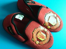 New Infants Slippers Official Manchester United Football Club UK Size C11  EU 29