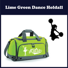Personalised Dance Holdall Bag