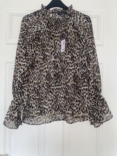 Leopard print top size - size, 6