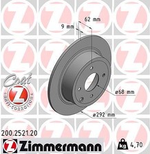 2x New Brake Disc for NISSAN