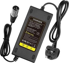 ARyee 29V 24V 5A Scooter Charger 3 Pin XLR for Wheelchair Ebike Mobility Pride