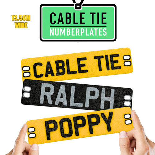 Cable tie mini - mini, numberplate
