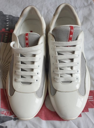 Rare white genuine - white, prada