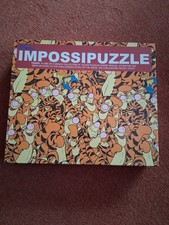 Impossipuzzle 550 Piece Tigger One Sided Jigsaw Puzzle.
