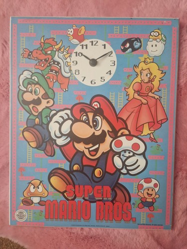 Super mario bros clock - clock, 1992