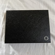Empty original Mont Blanc box 15.5x11.5x4 cm. with manual