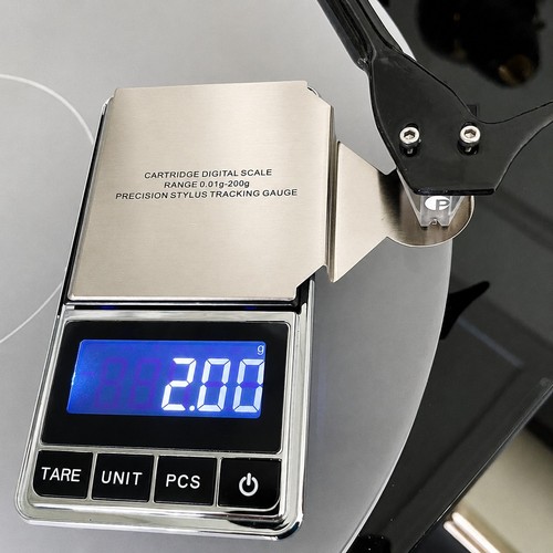 Turntable stylus force gauge - force,