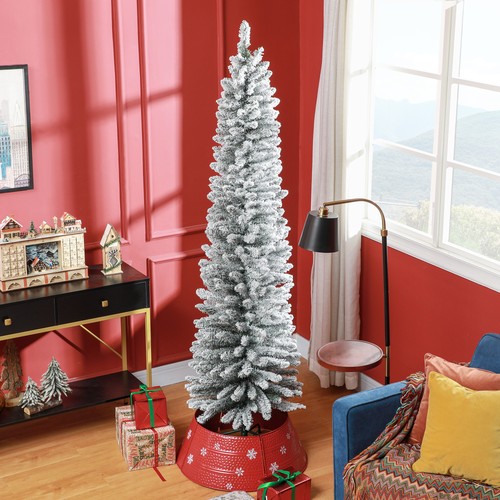 7ft artificial snowy - artificial,